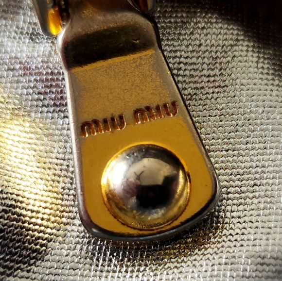 Preowned Miu Miu brown zipper wallet - Picture 7 of 12